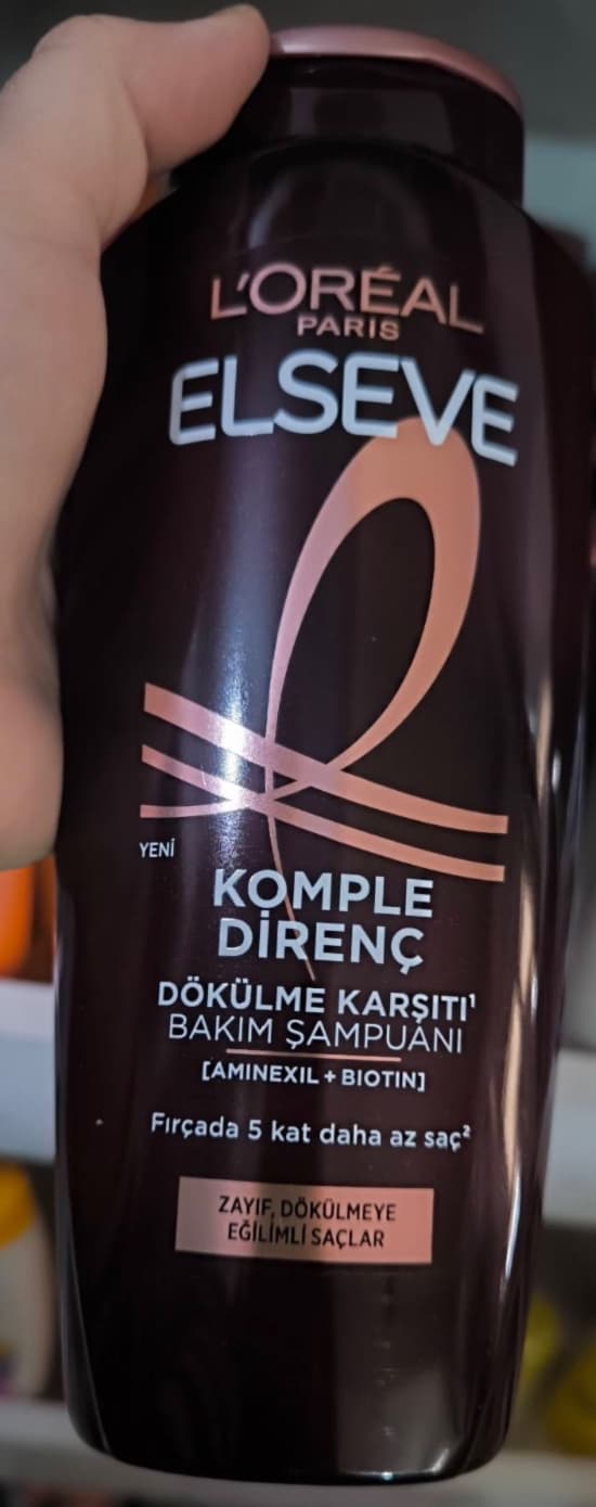L'Oréal Paris ELSEVE KOMPLE DIRENÇ DÖKÜLME KARŞITI BAKIM ŞAMPUANI 400 ml